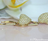 Classy Diamonds Heart Earrings in Yellow gold 18k
