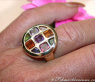 Gorgeous Multicolor Gemstone Ring