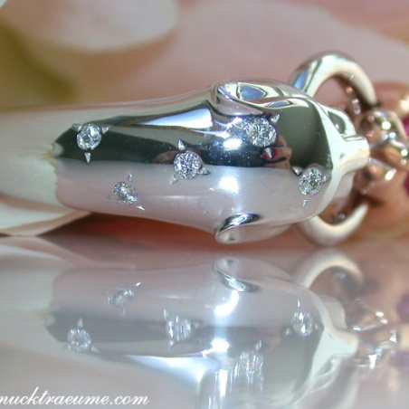 Attractive Diamond Panther Ring