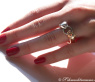 Attractive Diamond Panther Ring