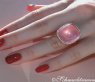 Magnificent Rose Quartz Diamond Ring