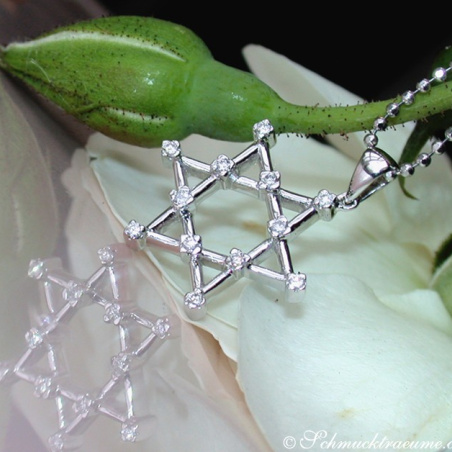 Terrific "Star of David" Diamond Pendant