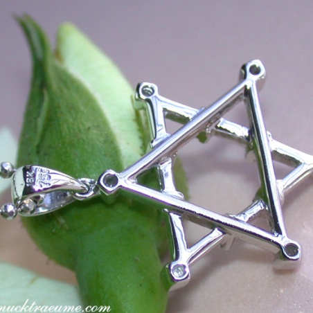 Terrific "Star of David" Diamond Pendant