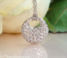 Pretty Diamond Pendant incl. Chain