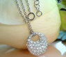 Pretty Diamond Pendant incl. Chain
