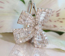 Feminine Diamond Bow Ring