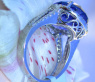 Exquisite AAA Tanzanite Ring with Diamonds
