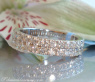 Precious Diamond Eternity Ring in White gold 18k
