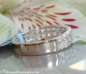 Precious Diamond Eternity Ring in White gold 18k