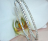 Oval Diamond Hoop Earrings