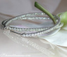 Oval Diamond Hoop Earrings