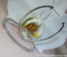 Oval Diamond Hoop Earrings