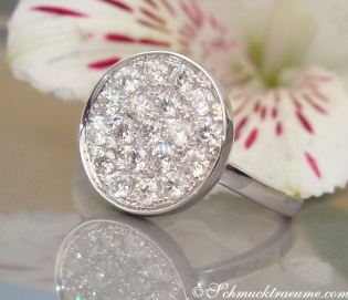 Unusual Diamond Ring