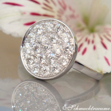Unusual Diamond Ring