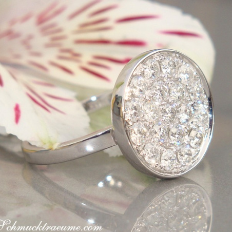 Unusual Diamond Ring