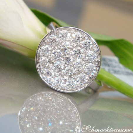 Unusual Diamond Ring