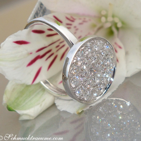 Unusual Diamond Ring