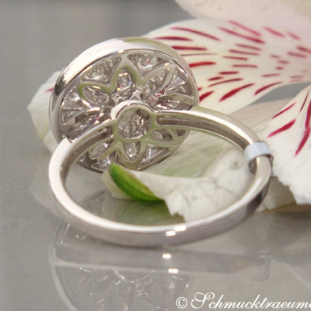 Unusual Diamond Ring