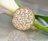 Unusual Diamond Ring in Yellow gold