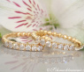 Attractive Diamond Hoop Earrings (Ø 25 mm)