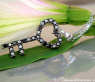 Cute Black Diamond Key Pendant