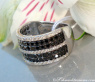 Precious Black & White Diamond Ring