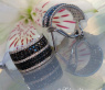 Casual Smart Black & White Diamond Earrings