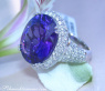 Top AAA Tanzanite Ring with Diamonds