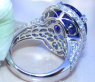 Top AAA Tanzanite Ring with Diamonds