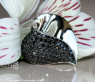Fancy Black Diamond Heart Pendant