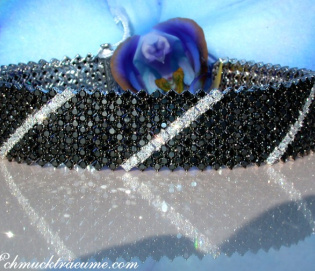 High-end Black & White Diamond Bracelet