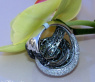 Extra Large Black & White Diamond Ring