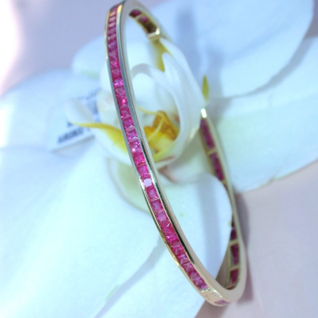 Pretty Ruby Bangle