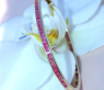 Pretty Ruby Bangle
