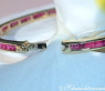 Pretty Ruby Bangle