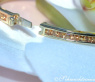 Pretty Orange Sapphire Bangle