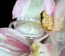 Delicate Yellow Diamond Ring