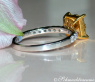 Delicate Yellow Diamond Ring