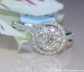 Timeless precious diamonds ring