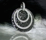 Modifiable Black & White Diamond Pendant