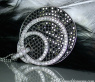 Modifiable Black & White Diamond Pendant