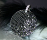 Modifiable Black & White Diamond Pendant
