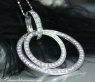 Modifiable Black & White Diamond Pendant