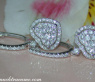 Elegant Diamond Heart Earrings