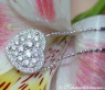Elegant Diamond Heart Pendant incl. Chain