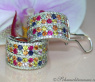 Dazzling Rainbow Sapphire Earrings with Diamonds