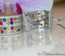 Dazzling Rainbow Sapphire Earrings with Diamonds