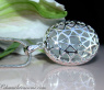 Fancy Moonstone Pendant with Black Diamonds