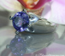 Stately Tanzanite Solitaire Ring