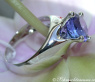 Stately Tanzanite Solitaire Ring